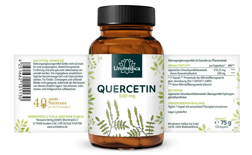 Quercetin Wirkung - Was wirklich hilft bei Allergien & Entzündungen?