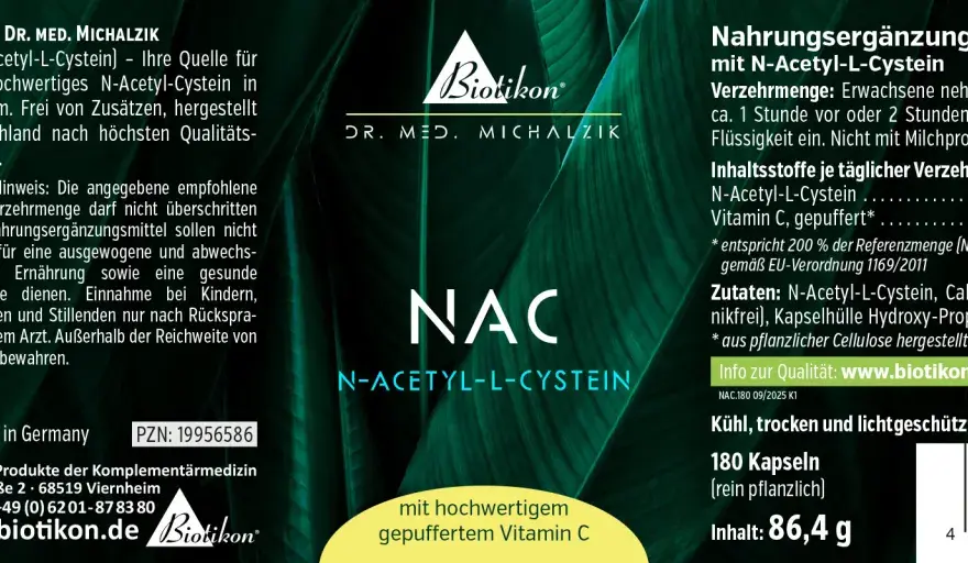NAC Wirkung - Was N-Acetylcystein wirklich kann & nicht kann