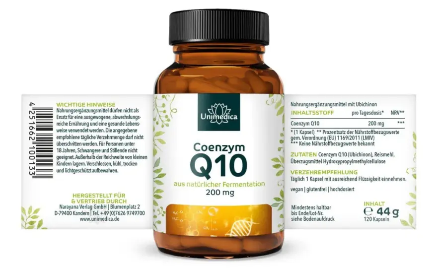 Coenzym Q10 Lebensmittel - Die besten Quellen & Alltagstipps
