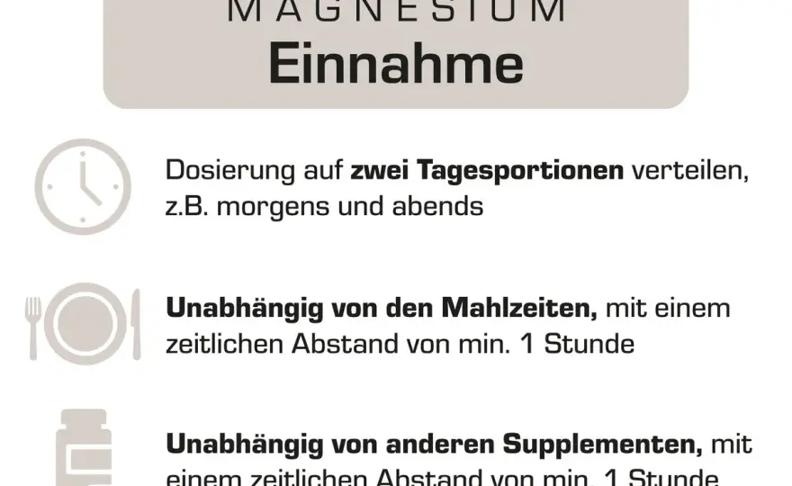 Magnesium & Medikamente - Das musst du zur Einnahme wissen