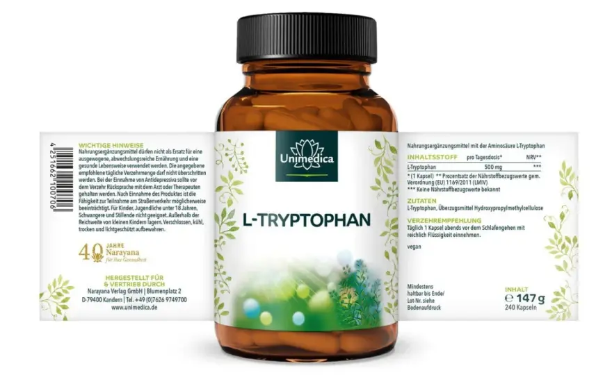 L-Tryptophan - Morgens oder abends? Die beste Einnahmezeit