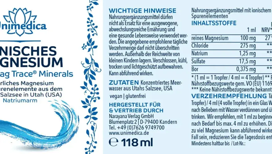 Magnesium richtig dosieren - Was Etiketten wirklich bedeuten