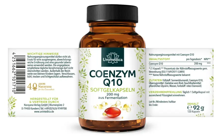 Q10 Dosierung - Wie viel Coenzym Q10 pro Tag?