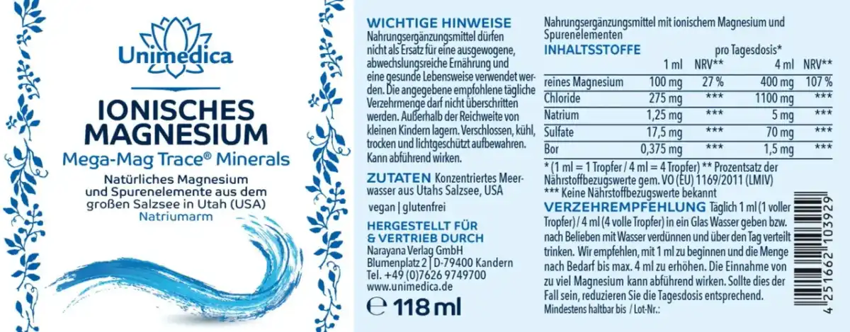 Magnesium richtig dosieren - Was Etiketten wirklich bedeuten